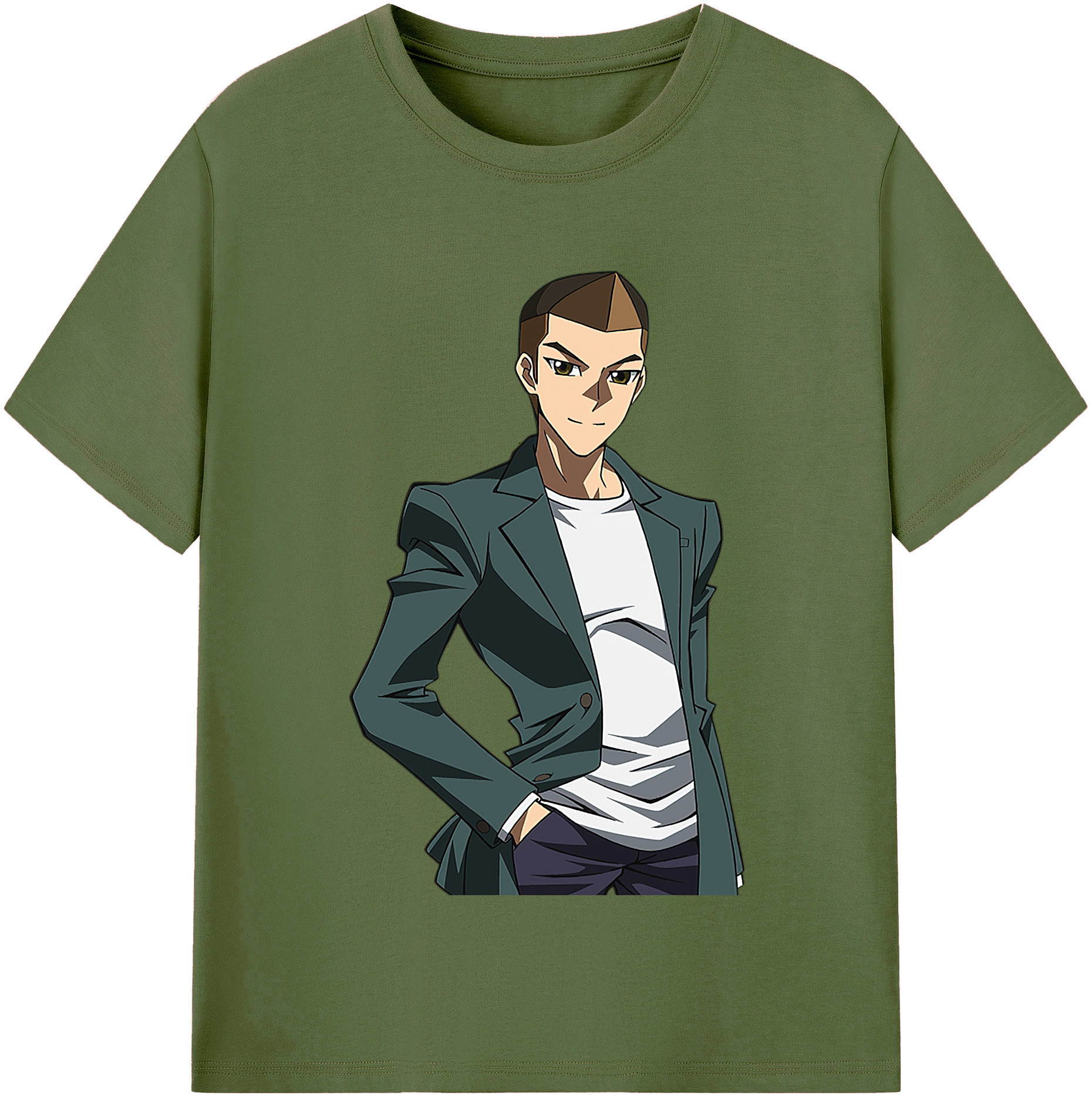 （画像用） 遊☆戯☆王 Yu-Gi-Oh! 綿100％半袖Tシャツ（フロントプリント）